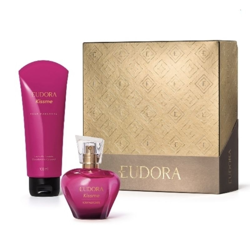 PERFUME EUDORA KISS ME ORIGINAL | Shopee Brasil
