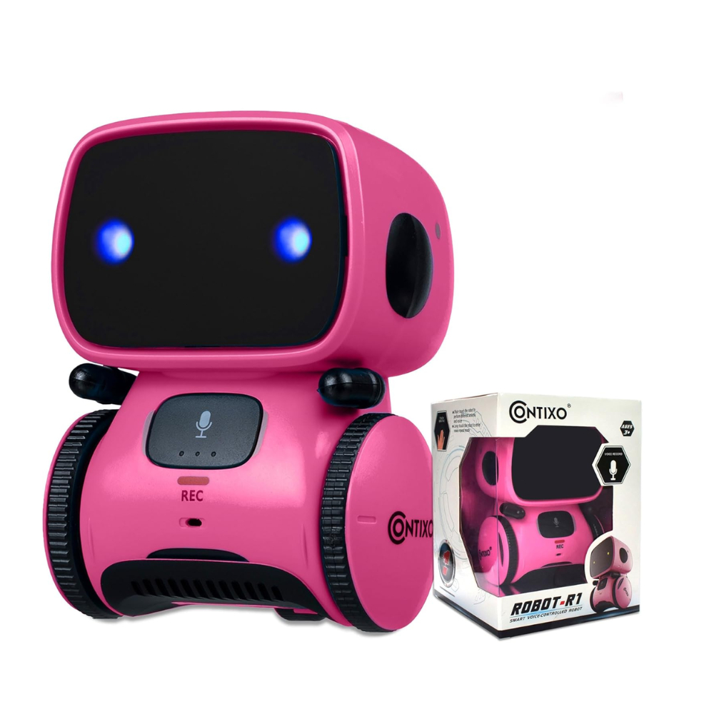 Brinquedo Infantil Robô Inteligente IA Companheiro Diálogo Voz Parceiro ...