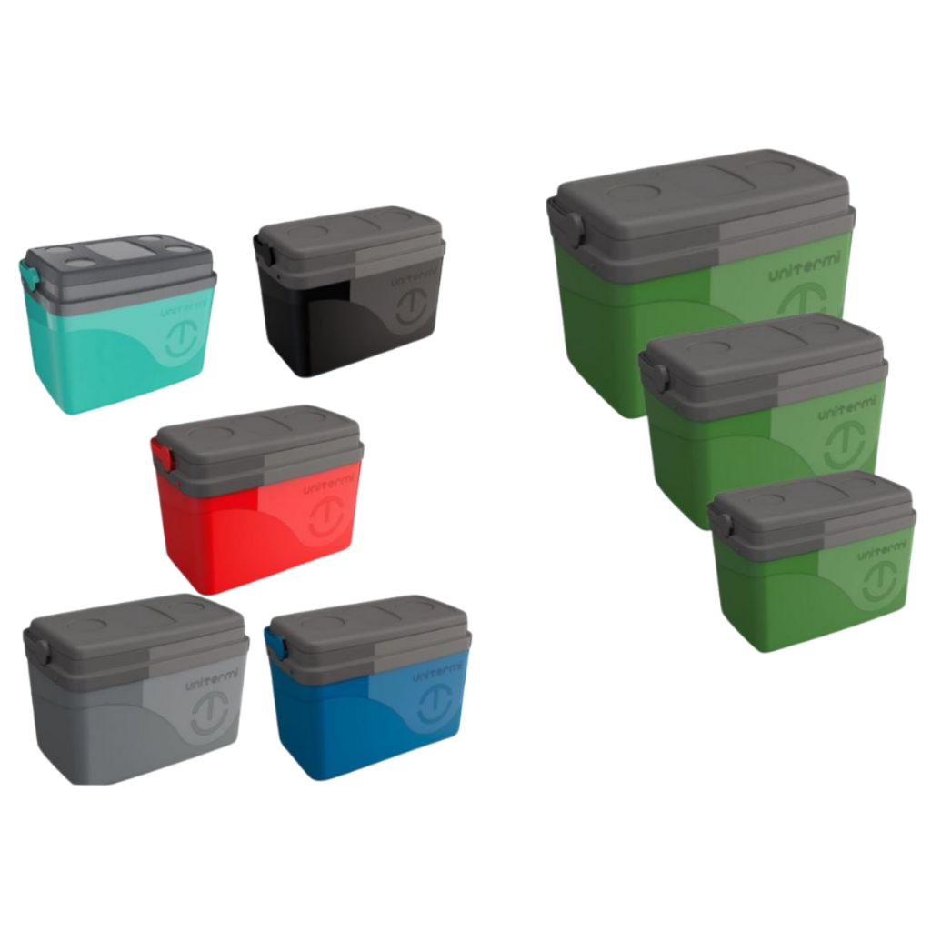 Caixa Térmica Cooler, 7,5L /15L Tampa Bandeja Praia Piscina