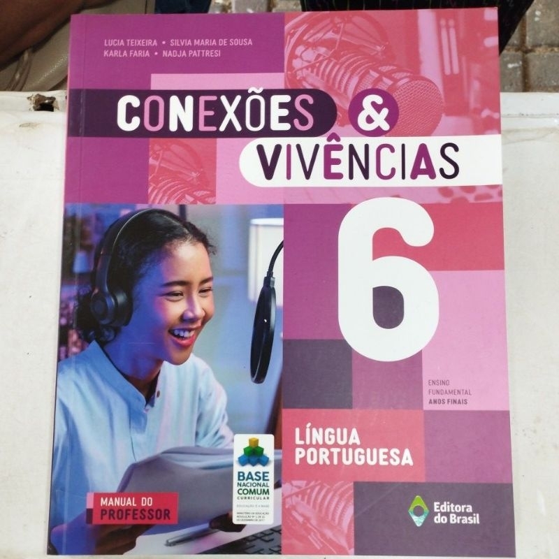 conexões e vivências língua portuguesa 6 ano livro do professo | Shopee ...