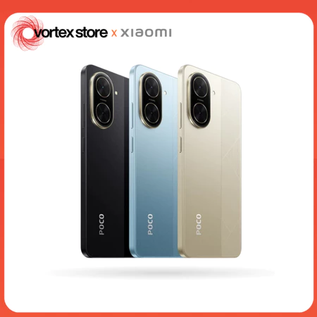 Xiaomi Poco C71 4G Processador UNISOC T7250 Câmera 32 MP Bateria 5200mAh Versão Global 64GB 3GB RAM 128GB 4GB RAM