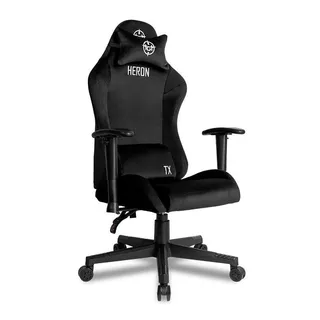 Cadeira Gamer TGT Heron TX Tecido, Preto, TGT-HRTX-FB03