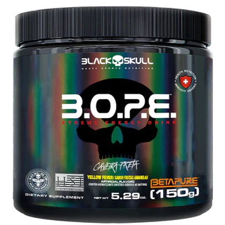 Pré Treino B.O.P.E 150g Black Skull