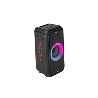 Caixa de som Bluetooth LG XBOOM 200W RMS, Resistente à água (IPX4), 12 horas de bateria e Iluminação de Festa - XL5T em Oferta na Shopee