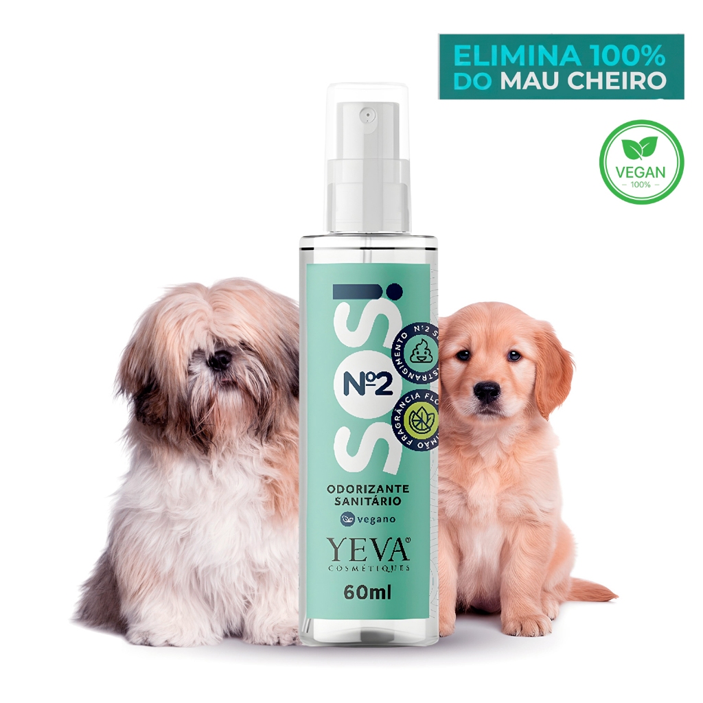 Eliminador de Odores Pet Vegano Tira Cheiro de Xixi e Cocô Cachorro ...