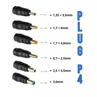 Adaptador Plug P4 Fêmea Padrão para Macho - Storm Tech