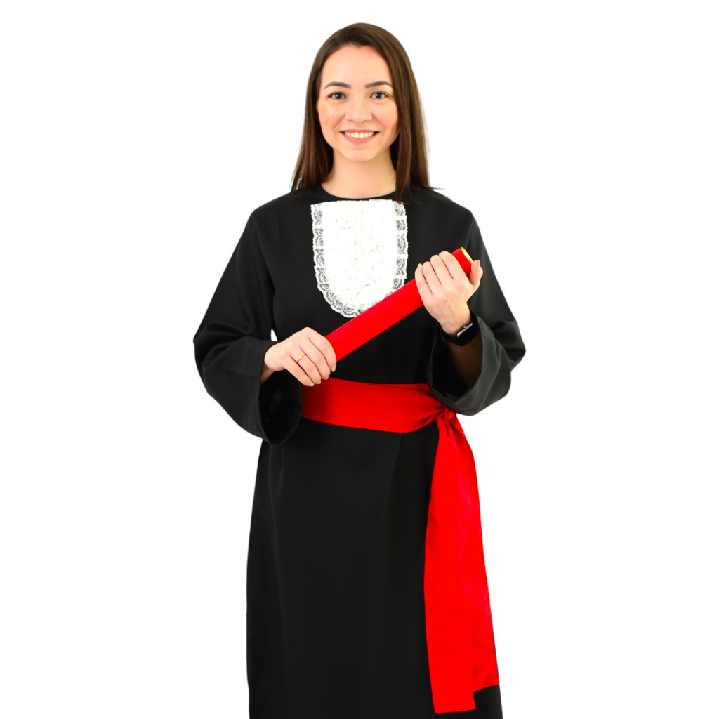Beca de Formatura Tradicional Unissex com Jabo, Faixa e Canudo | Shopee ...