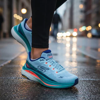 Tênis Feminino Skechers Max Cushioning Propulsion Academia Caminha Original