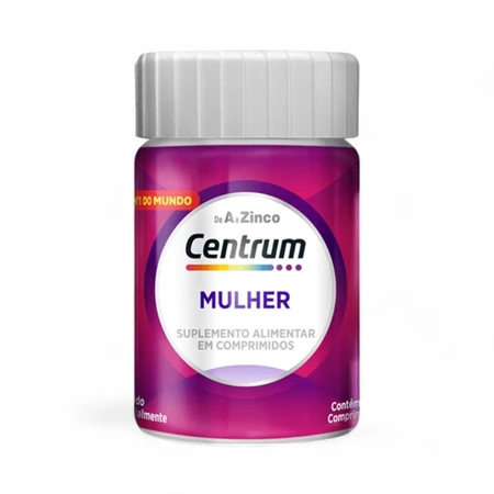 Centrum Mulher 30 Cápsulas Suplemento de Vitaminas e Minerais
