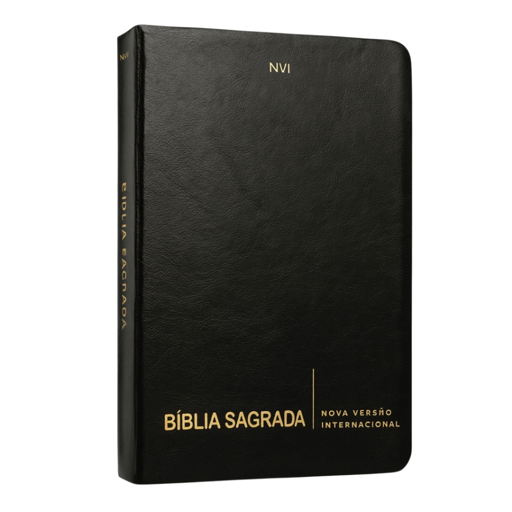 Bíblia Sagrada NVI Letra Normal Leitura Perfeita Capa Soft Preto ...