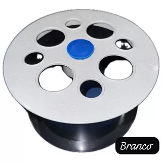 Carretilha de Linha para pipa 15 cm - Plastico Black Fluor