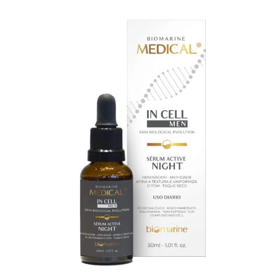 in cell men sérum active night | Shopee Brasil