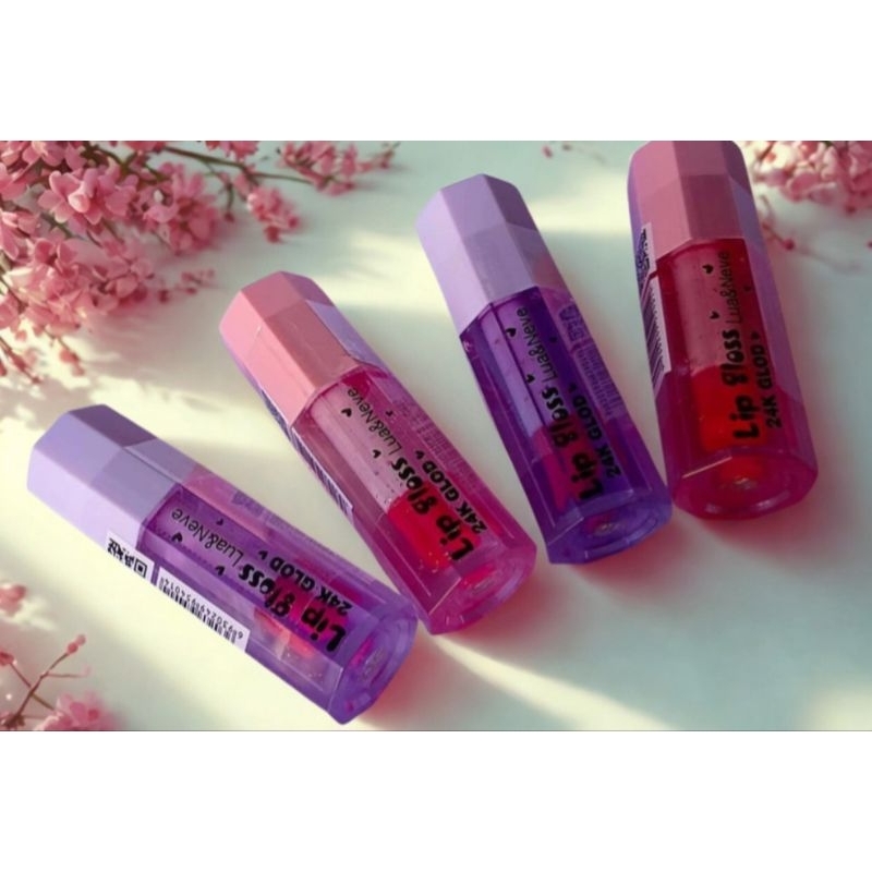 Lip Gloss Lua e Neve 24K Gold | Shopee Brasil