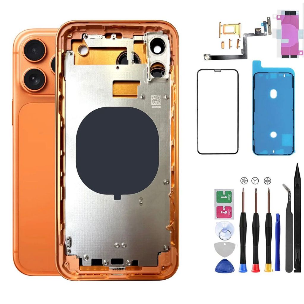 Carcaça Premium iPhone 11 que Vira 17 Pro