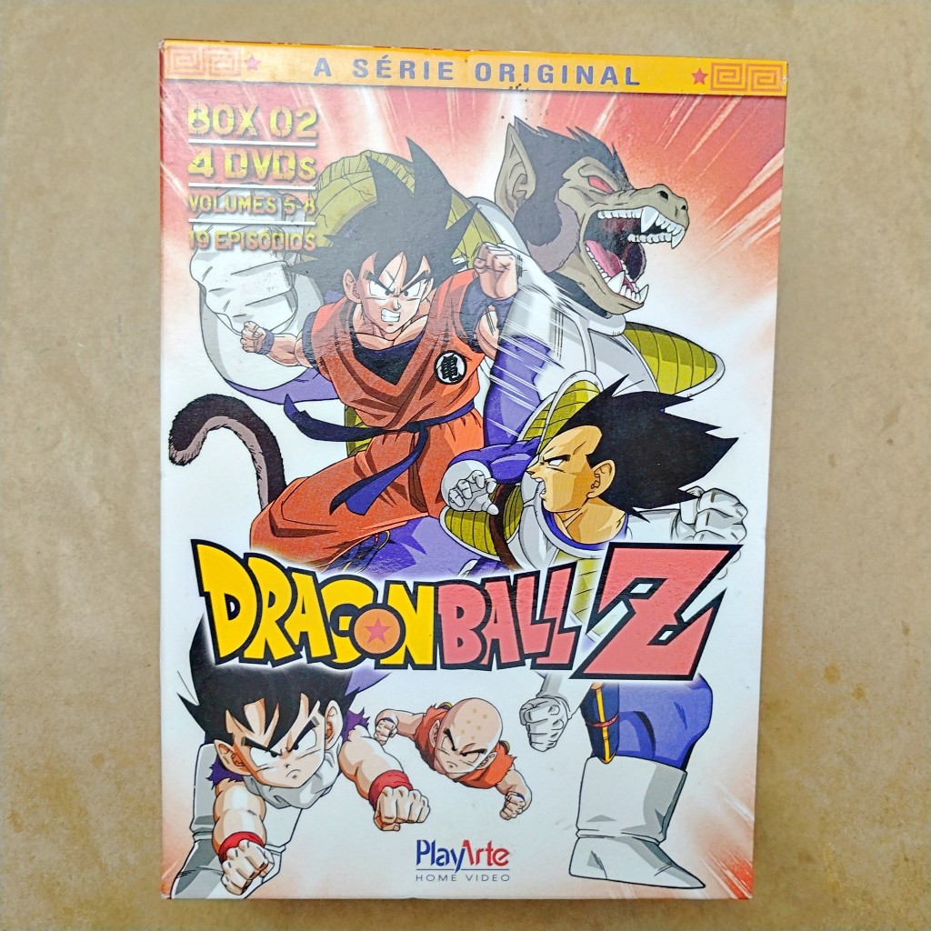 DVD - DragonBall Z BOX 2 (Volumes 5 à 8) | Shopee Brasil