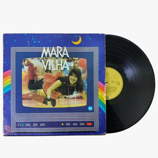 Disco de Vinil LP Mara Maravilha - Mara na TV - 1987 #maramaravilha
