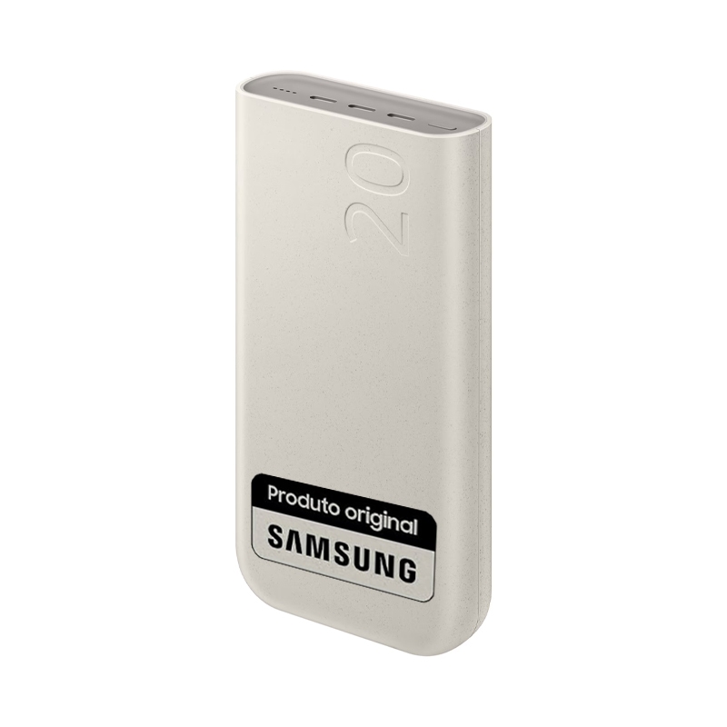 Samsung Carregador Portátil 3x USB-C, 20000mAh, Super Rápida 45W Power ...