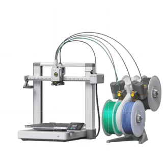 Impressora 3D Bambu Lab A1 Combo + AMS Lite OU SEM AMS(Prateado) - Revenda Autorizada c/ NF e Garantia
