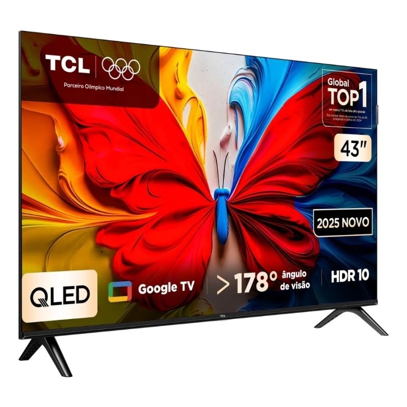 Smart Tv TCL QLED HDR10+ 43 Polegadas | Shopee Brasil