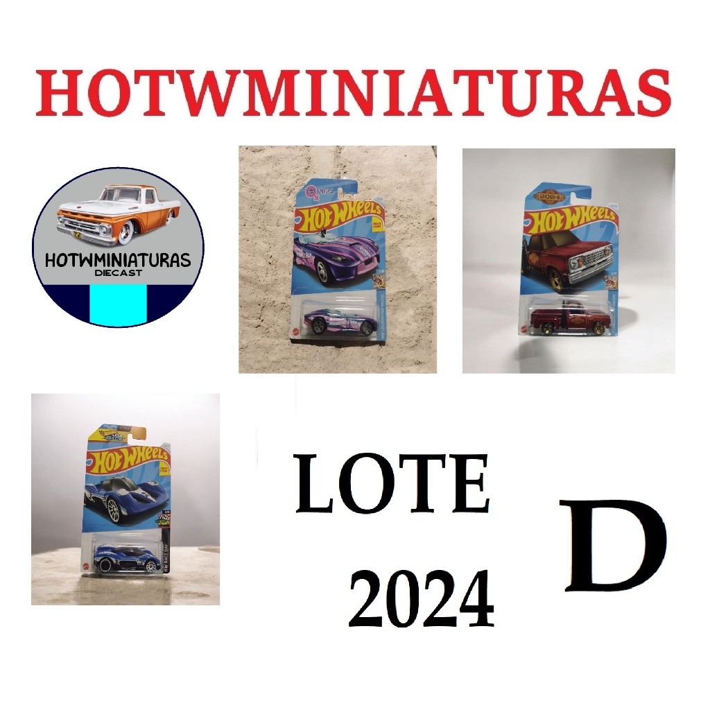 LOTE D 2024 HOT WHEELS