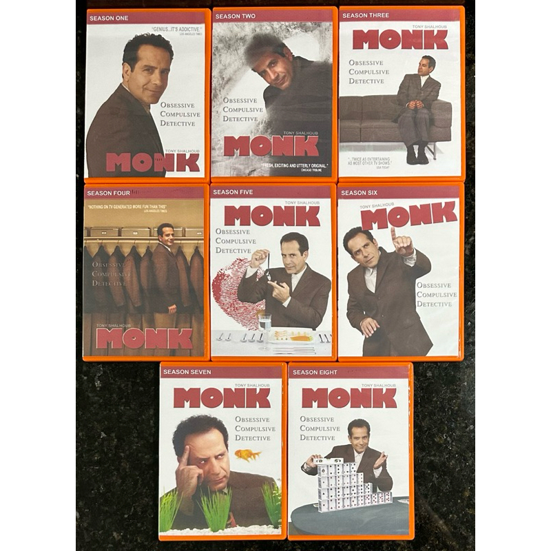 MONK 全8シーズンセット DVD-BOX 洋画・外国映画