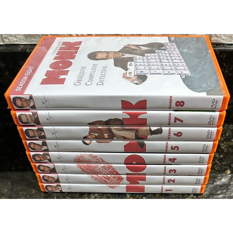 DVD - MONK: UM DETETIVE DIFERENTE - AS 8 TEMPORADAS | Shopee Brasil