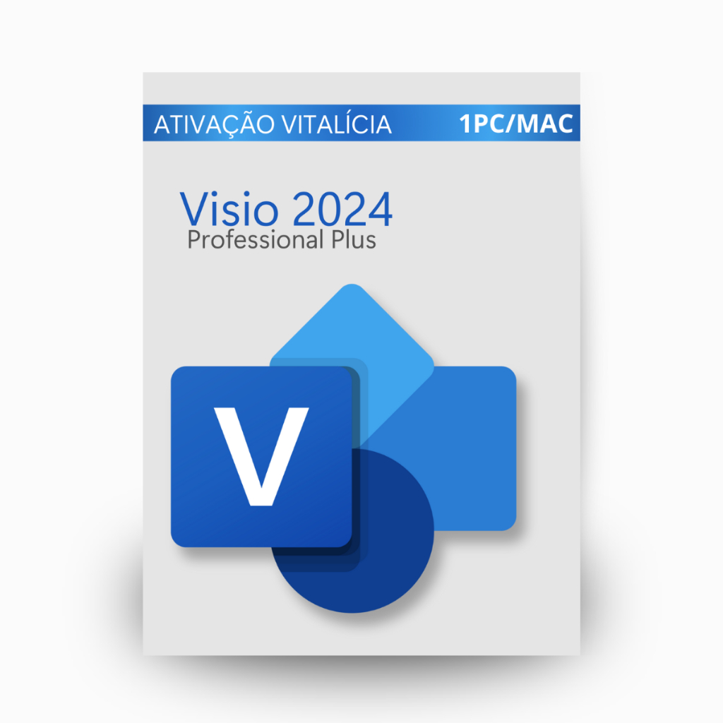 Microsoft Visio 2024 Professional – Licença Original – Entrega Física ...