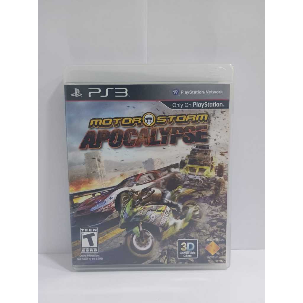 Motor storm apocalypse ps3- original mídia física | Shopee Brasil