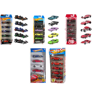 Pack com 5 Carrinhos Hot Wheels – Mattel Original | Coleção Exclusiva