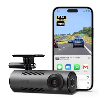 Câmera Veicular Wifi 2k 1296p Qhd 70mai M310 APP Controle Voz G-sensor Câmera para Carro 130° 24 H Suporta 256GB em Oferta na Shopee