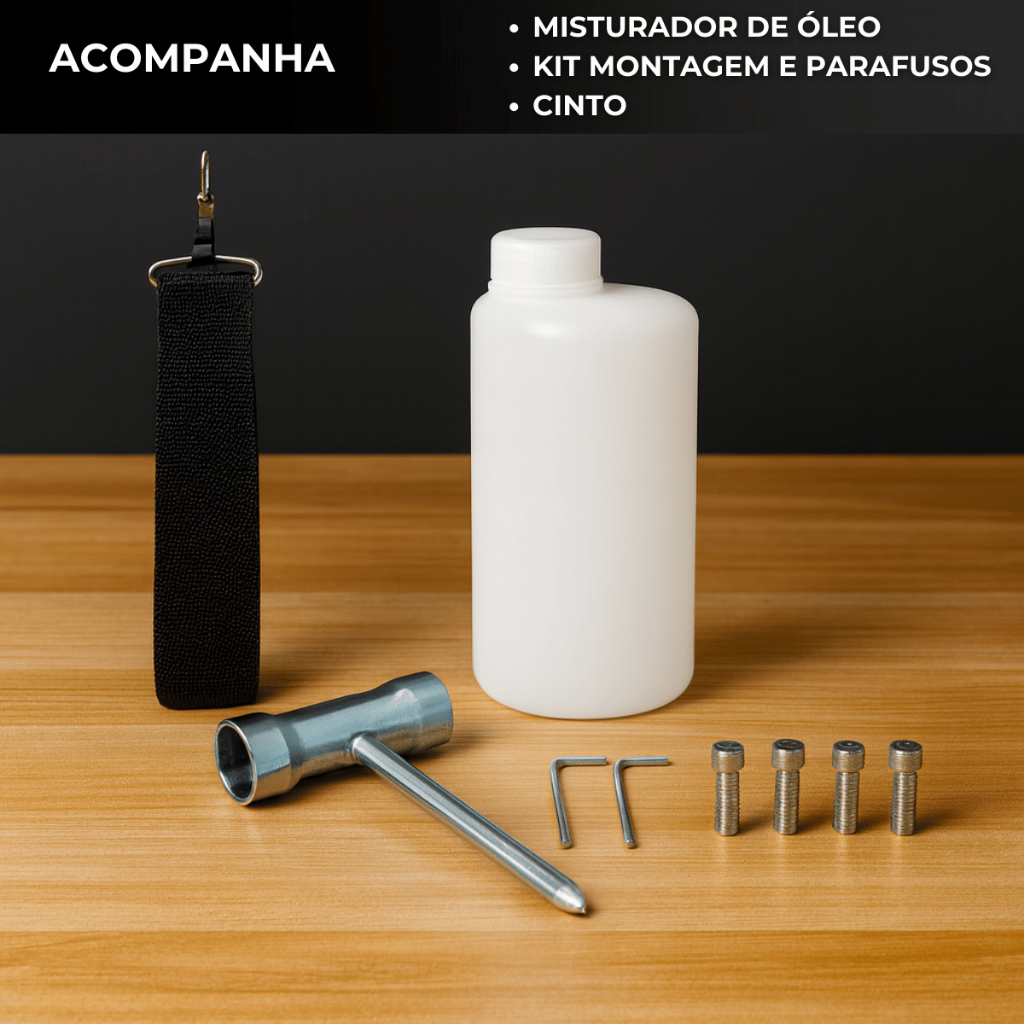 Kit Roçadeira Profissional K-Nakasaki Gasolina 75CC 8 em 1