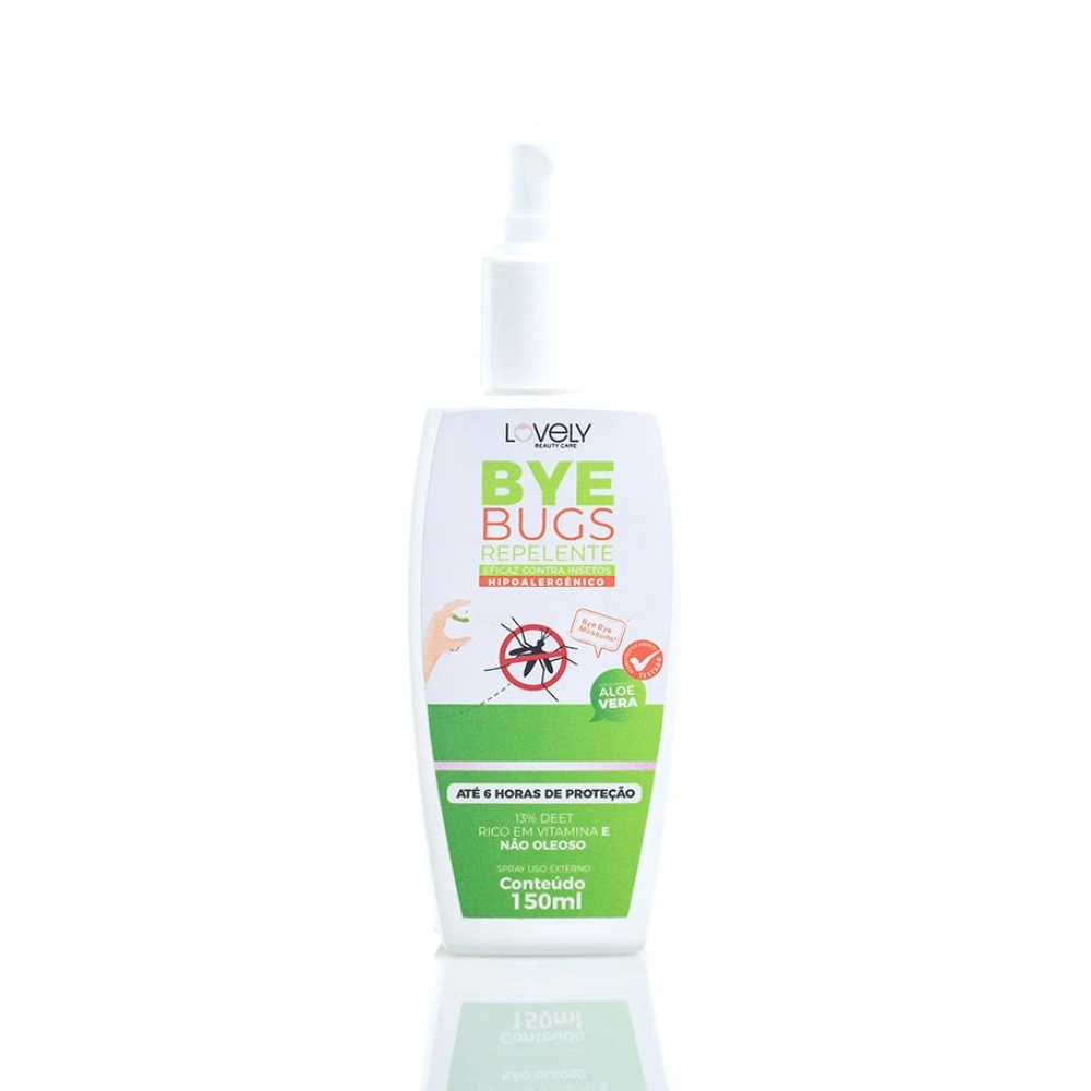 Repelente de Insetos Bye Bugs Spray 150ml | Shopee Brasil