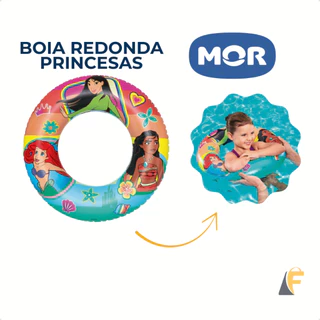 Boia Inflável Redonda Piscina e Praia Princesas Disney Infantil Mor 56cm Original em Oferta na Shopee