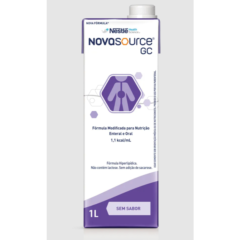 Novasource GC Sem Sabor 1L - Sistema Aberto | Shopee Brasil
