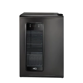 Cervejeira Expositor Vertical HQ 100 Litros Frost Free Inox Titanium HQ-100CEVPVFFI - 127V