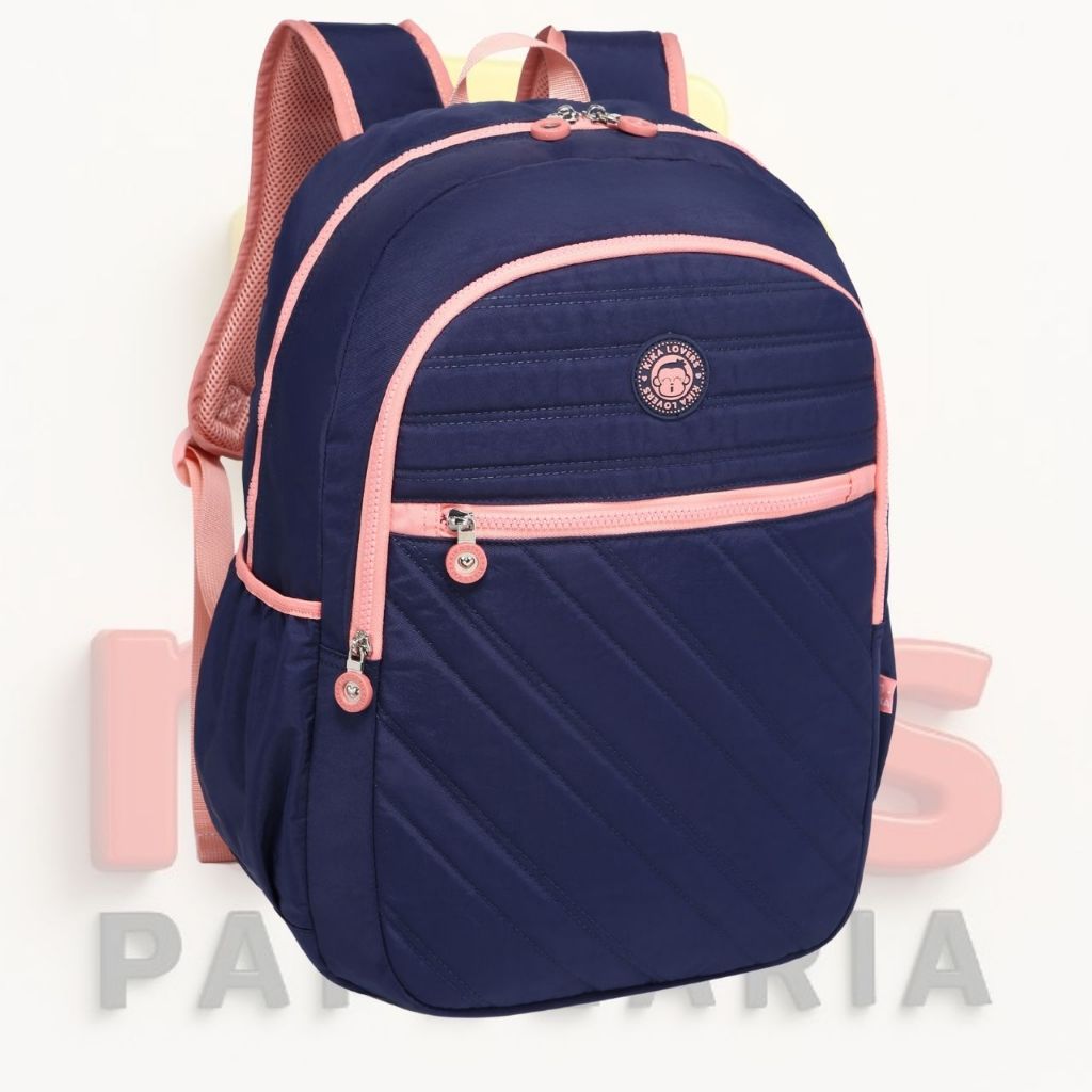 Mochila de Costas Kika Lovers KK2604 Escolar Feminina | Shopee Brasil