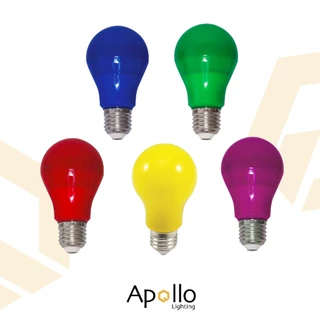 Lampada Bulbo Led 9w Colorido Amarelo/Azul/Vermelho/Rosa/Verde Decorativo 110v 220v