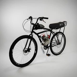 BICICLETA MOTORIZADA 80CC KIT COMPLETO ARO 29" FREIO A DISCO BANCO XR (SEMI MOTADA) em Oferta na Shopee