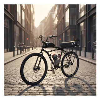 Bicicleta Motorizada 80cc Aro 29 Freio a Disco Spitfire Tractor Cor Preto Cadillac (SEMI MONTADA) em Oferta na Shopee