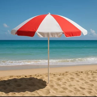 Guarda Sol 1,80 Metros Praia Grande Com Proteção UV Piscina Camping Jardim ESTAMPAS VARIADAS 99888