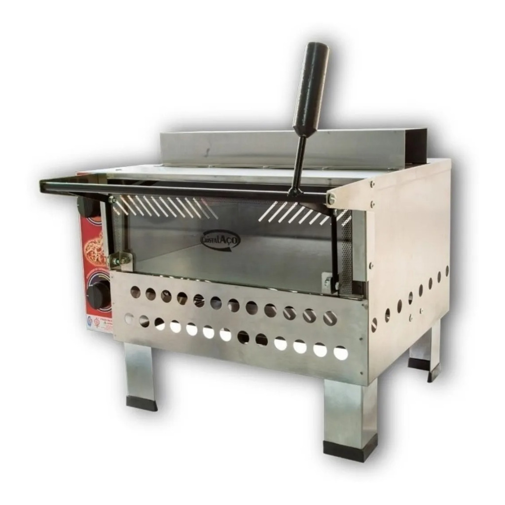 Forno Infravermelho A Gás Industrial Para Pizza Total Inox 3