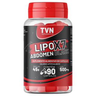 X7 Abdômen Black termogênico ultra concentrado 7x mais em Oferta na Shopee
