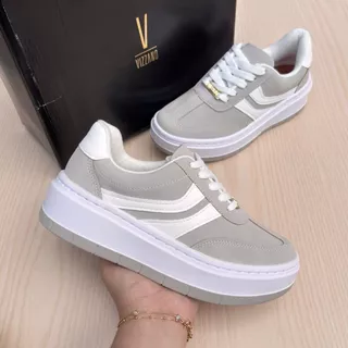 Tênis Sapato Casual Vizzano Feminino Lisboa Lançamento Confortável Acolchoado Moda em Oferta na Shopee