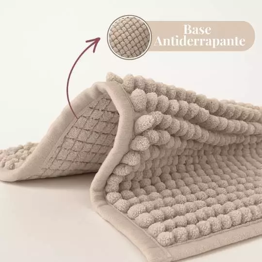 Tapete de Banheiro Antiderrapante Bolinha Macarrão Várias Cores — foto 3 de 4