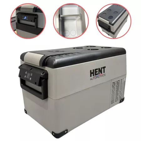 Mini Geladeira Portátil Quadrivolt Caminhão Barco Carro Ônibus Van Camping Quadrivolt 32 Litros