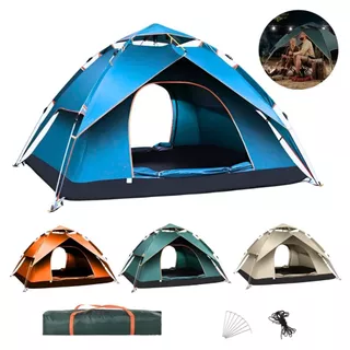 Barraca Camping 6 Pessoas Monta Sozinha Impermeável em Oferta na Shopee