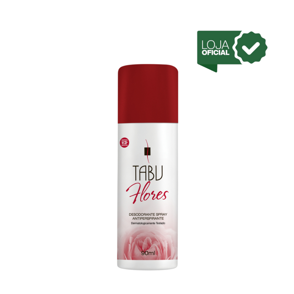 Desodorante Spray Tabu Flores 90Ml