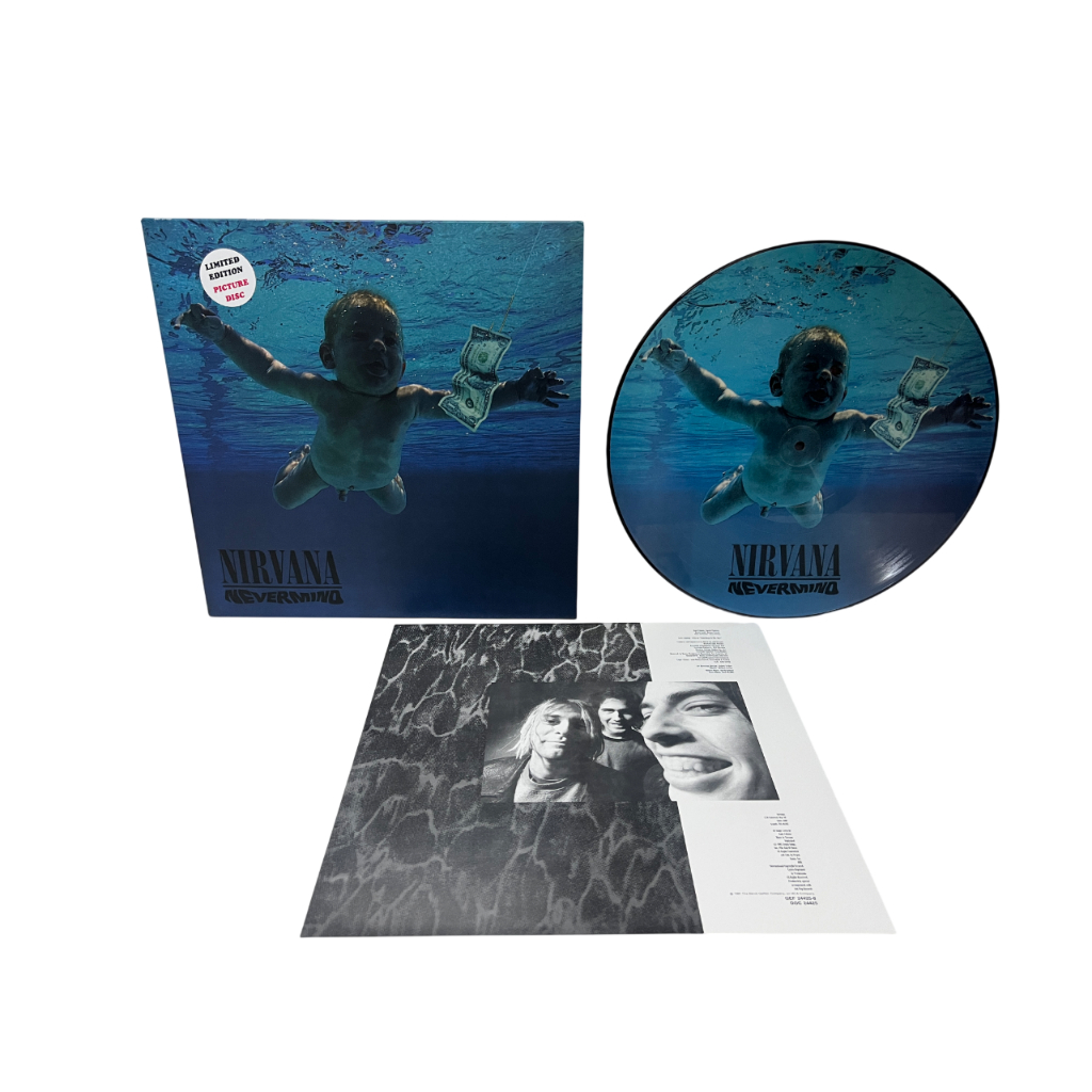 Nirvana Lp Picture Disc Nevermind Novo Raro Disco Vinil | Shopee Brasil