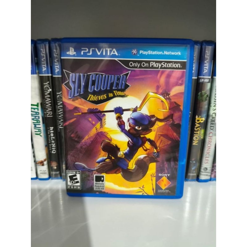 Sly Cooper thieves in time de psvita dublado em português | Shopee