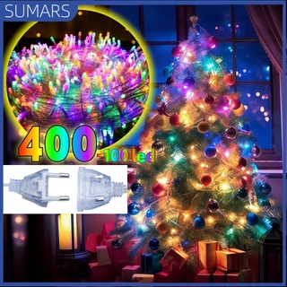 SUMARS 100LED Luzes de Natal LED Conectável à prova d'água AC110V para Decoração de Festas